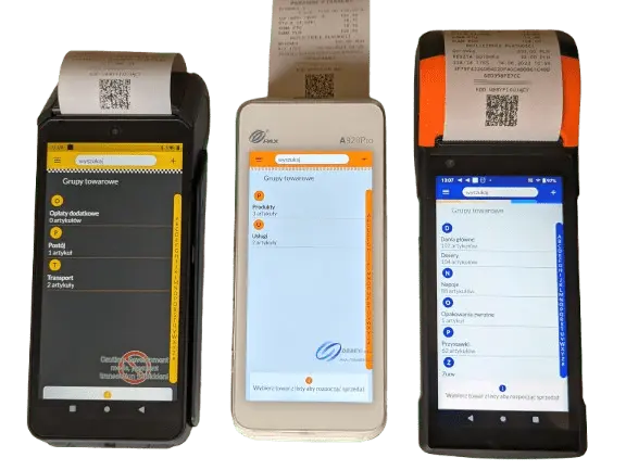 Xkasa na Ingenico, PAX i Sunmi